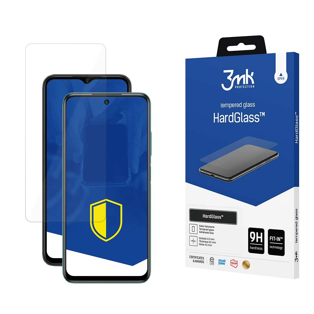9H 3mk HardGlass™ stiklas ant Xiaomi Redmi Note 11E 5G / Redmi 10 5G