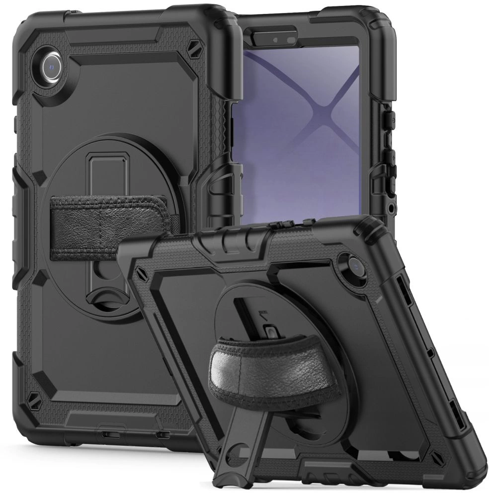 Tech-Protect Solid360 dėklas Samsung Galaxy Tab A9 8.7 X110 / X115 - juodas