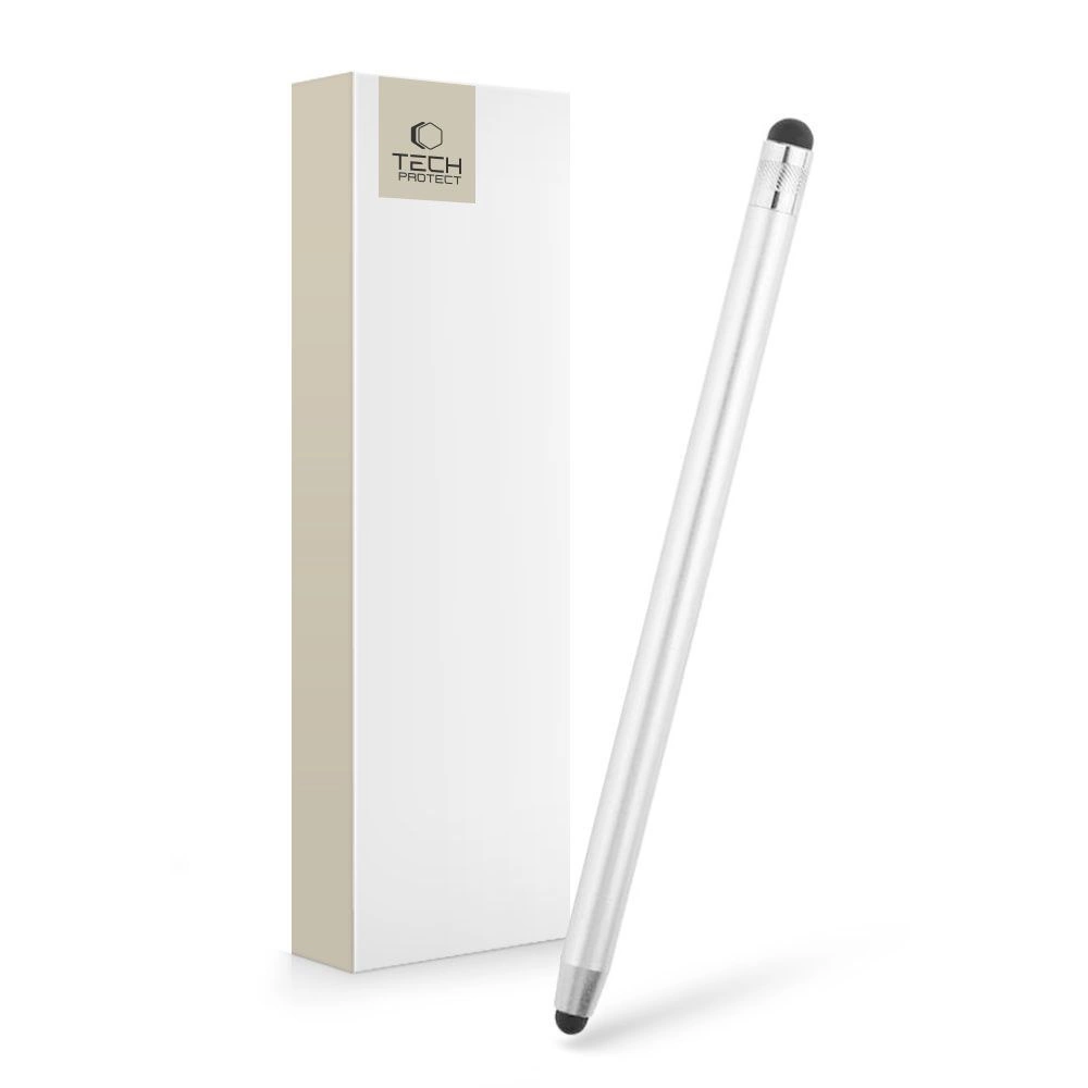Tech-Protect Touch Stylus rašiklis - sidabrinis