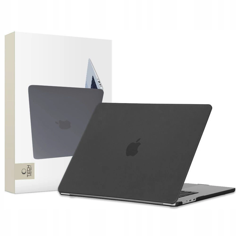 Tech-Protect SmartShell dėklas MacBook Air 13’’ 2018-2020 - matinė juoda