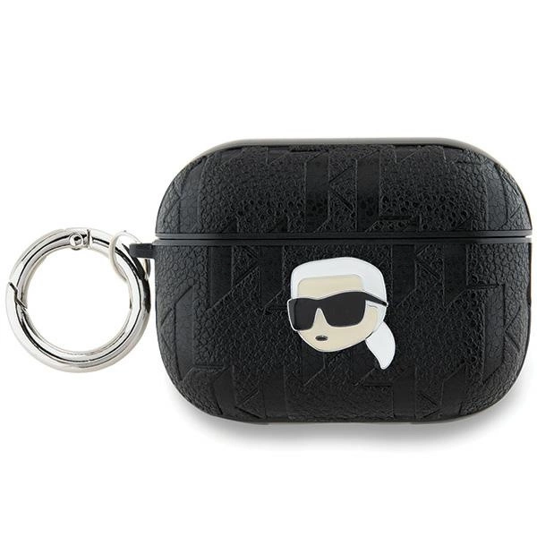 Karl Lagerfeld Monogram Karl galvos dėklas AirPods Pro 2 – juodas