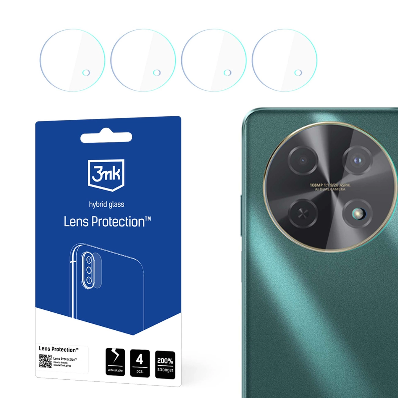 3mk Lens Protection Kameros dangtelis Huawei Nova 12i
