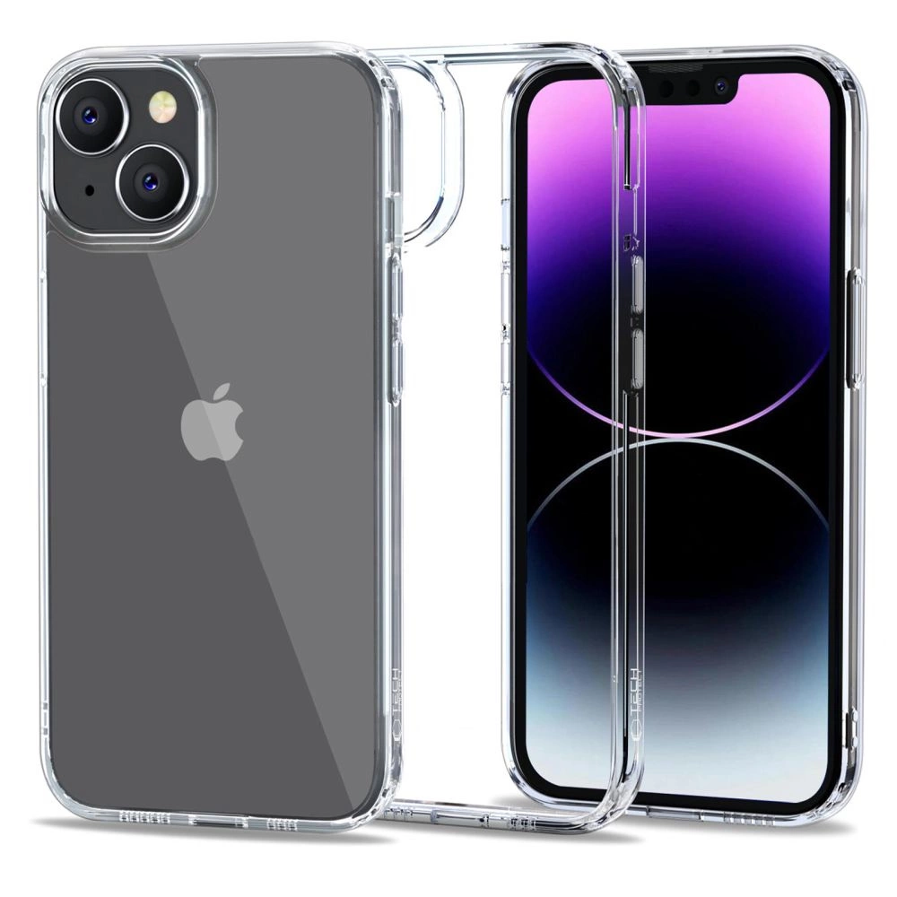 Tech-Protect FlexAir hibridinis dėklas iPhone 14 - skaidrus