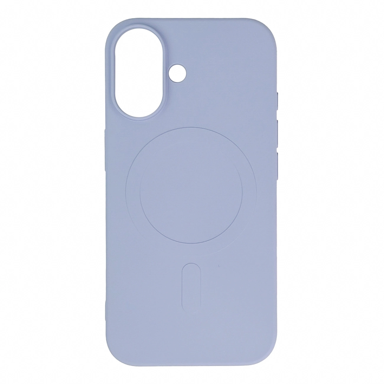 Liquid Silicone dėklas MagSafe iPhone 16 - levandų