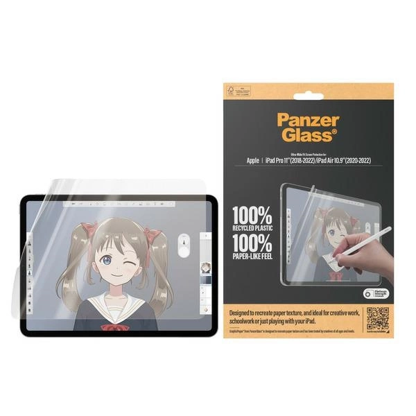 PanzerGlass GraphicPaper plėvelė skirta iPad Pro 11” 2018 / 2020 / 2021 / 2022