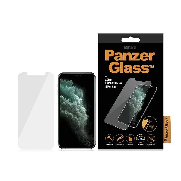 PanzerGlass Standard Super+ grūdintas stiklas, skirtas iPhone XS Max / 11 Pro Max