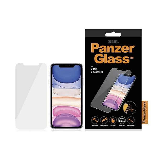 PanzerGlass Standard Super+ grūdintas stiklas, skirtas iPhone XR / 11