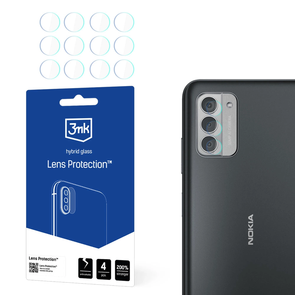 3mk Lens Protection™ hibridinis kameros stiklas Nokia G42 5G