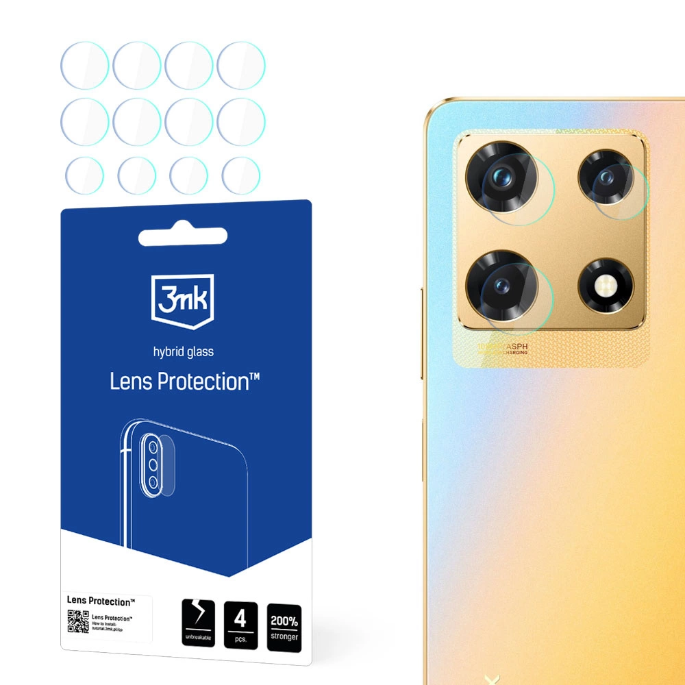 3mk Lens Protection™ hibridinis kameros stiklas Infinix Note 30 Pro