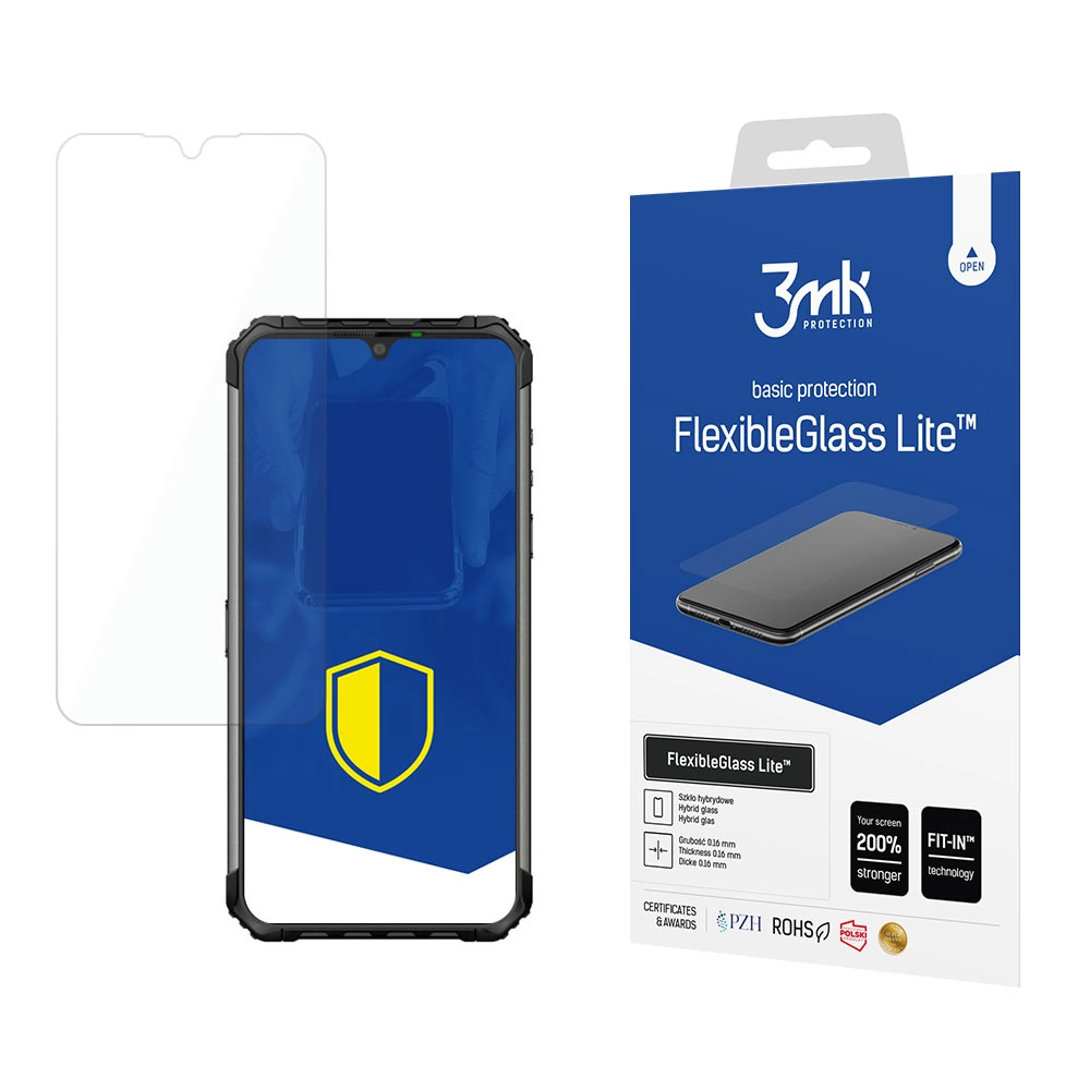3mk FlexibleGlass Lite™ hibridinis stiklas Ulefone Armor 7/7e
