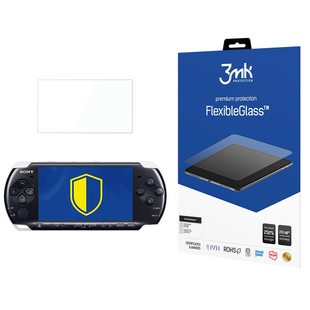 3mk FlexibleGlass™ hibridinis stiklas, skirtas Sony PSP