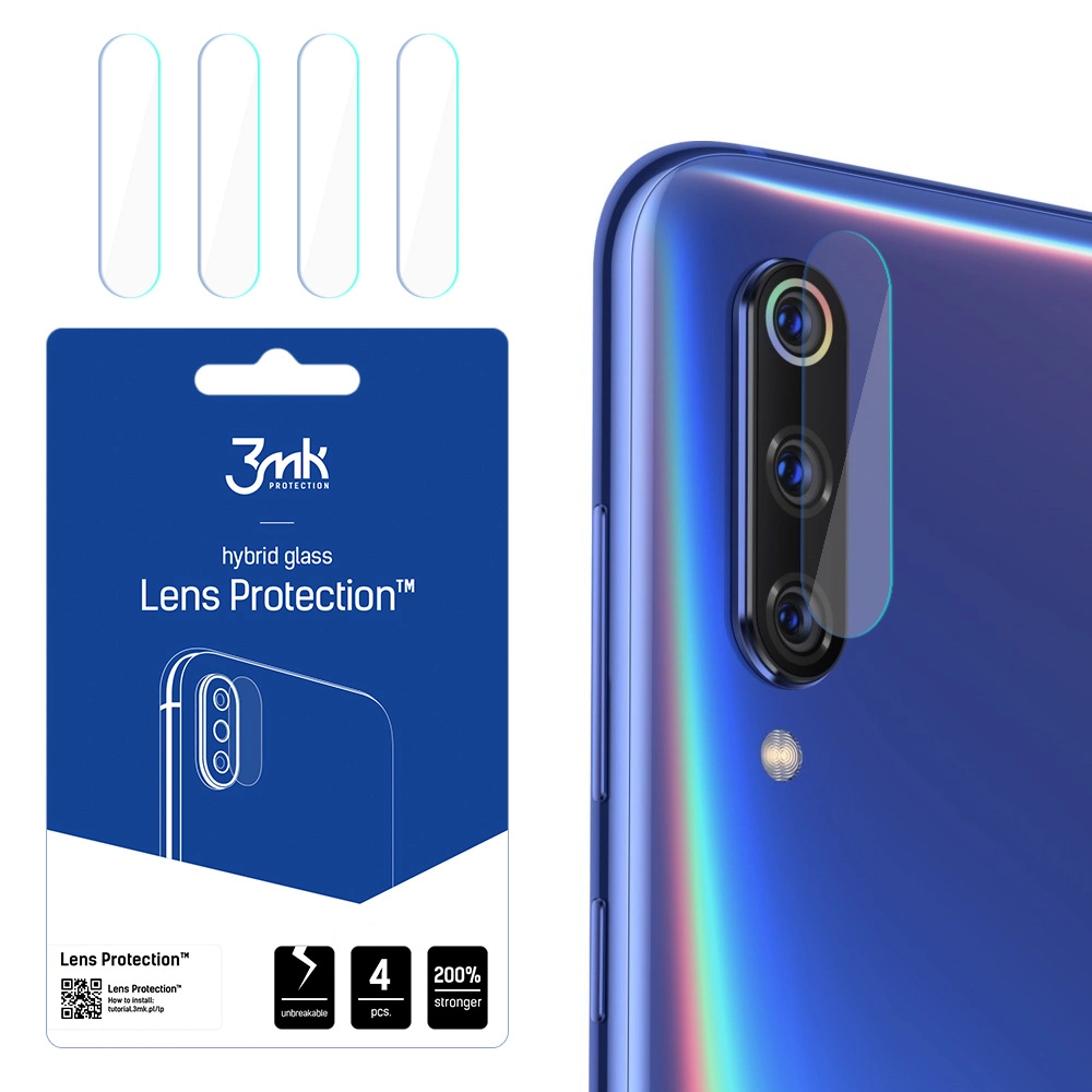 3mk Lens Protection™ hibridinis kameros stiklas Xiaomi Mi 9T