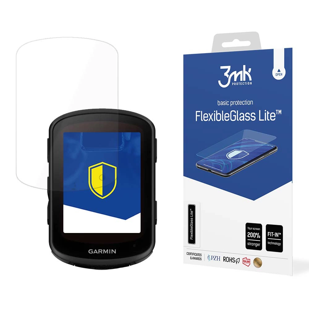 Hibridinis stiklas 3mk FlexibleGlass Lite™ skirtas Garmin Edge 540