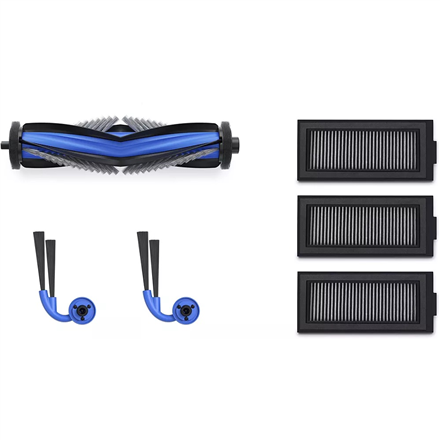 Ecovacs DKT060223 DEEBOT X11 Service Kit Antibacterial Filter x3, Anti-Tangle Side Brush x2, Anti-Tangle Main Brush x1|DKT060223