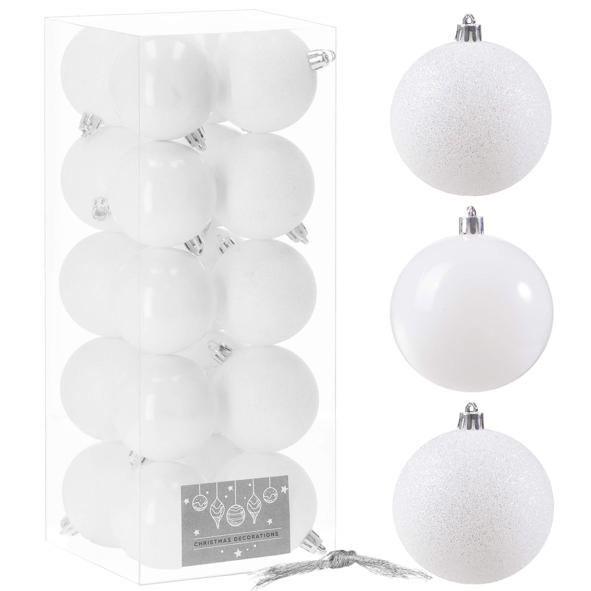 Kalėdiniai žaisliukai Springos CA0087 6cm 20vnt