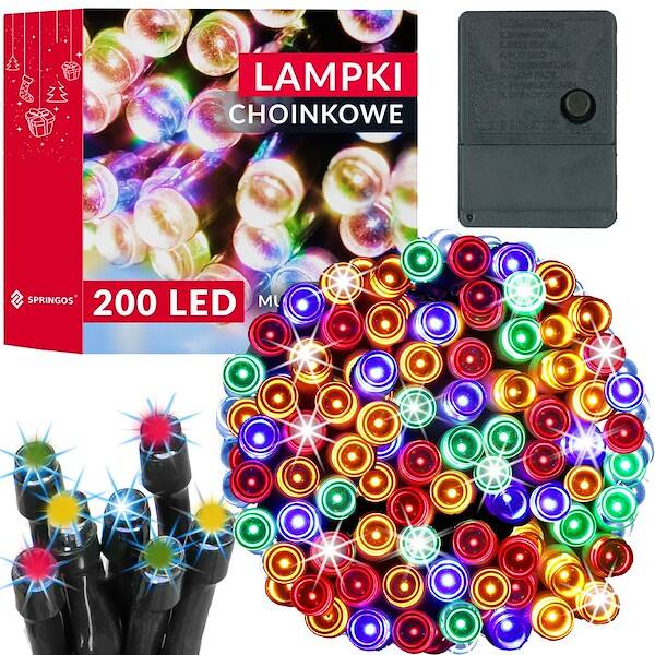 Springos® daugiaspalvės LED lemputės