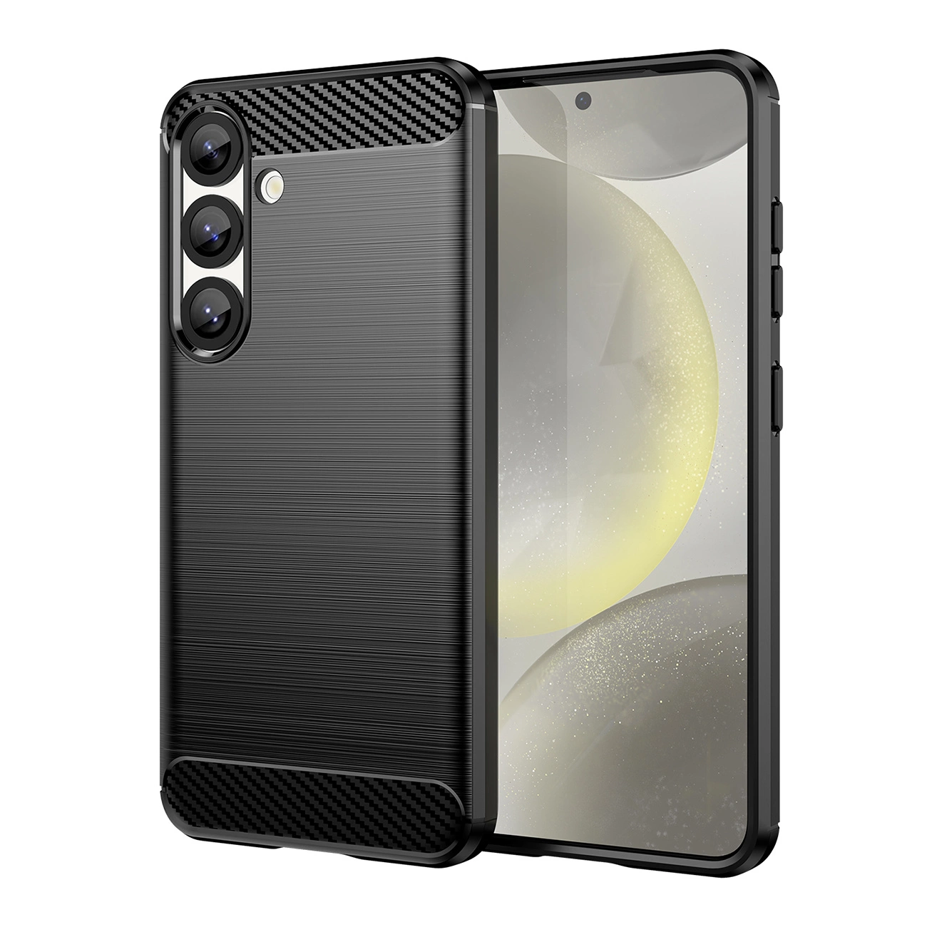 Carbon dėklas iPhone 16e – juodas