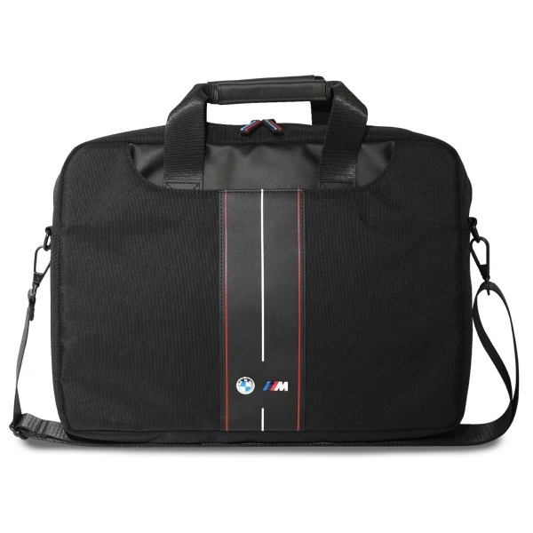 BMW BMCB15COMPVSKR krepšys 16” Black Nylon Red Stripe