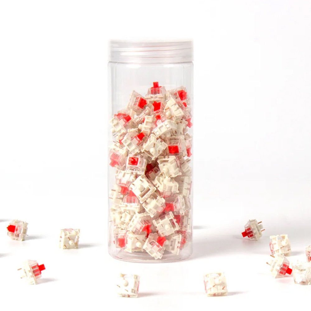 Keychron Gateron Silent Red jungikliai X 110