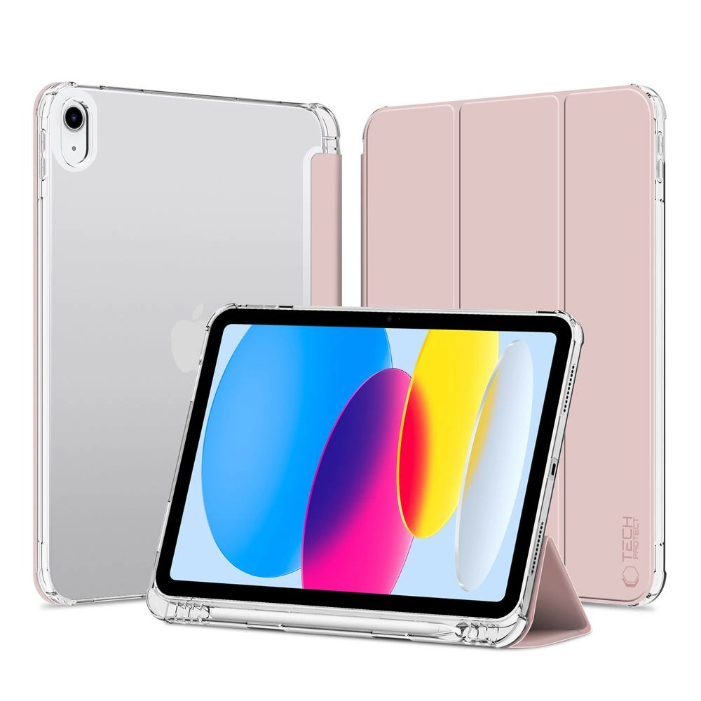 Tech-Protect SC Pen hibridinis dėklas iPad 10.9” 2022 - rožinis
