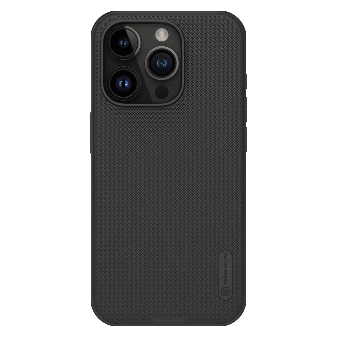 Nillkin Super Frosted Shield Pro magnetinis dėklas iPhone 15 Pro Max - juodas