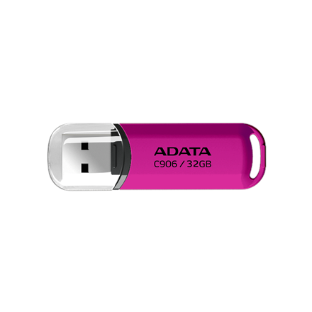 USB raktas ADATA C906 32GB USB 2.0 Pink