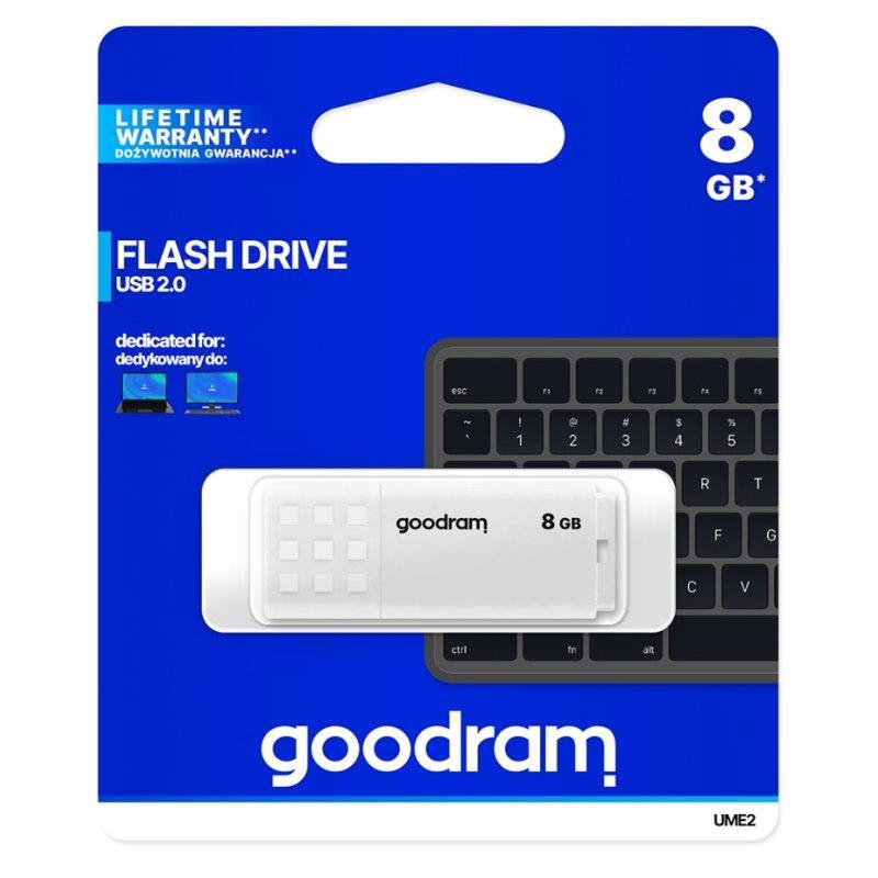 USB raktas GOODRAM UME2-0080W0R11