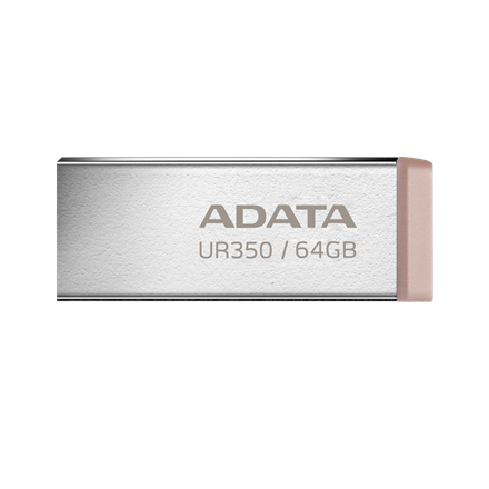 USB raktas ADATA UR350 64GB USB 3.2 Gen1 Brown