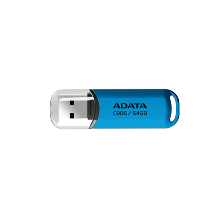 USB raktas ADATA C906 64GB USB 2.0 Blue