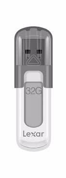 USB raktas LEXAR 64GB JUMPDRIVE V100 - USB 3.0 LJDV100-64GABEU