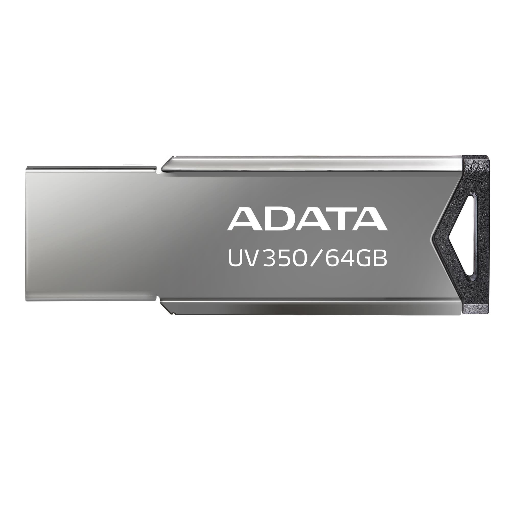 USB raktas ADATA UV350 64GB USB3.2 juodas AUV350-64G-RBK