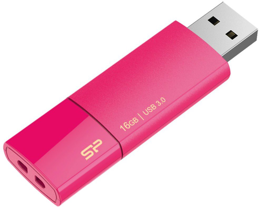 Silicon Power Blaze B05 USB atmintukas 16 GB USB A tipo 3.2 Gen 1 (3.1 Gen 1) Rožinė