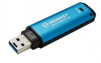 USB raktas KINGSTON 32GB IRONKEY VAULT PRIVACY 50 AES-256 ENCRYPTED, FIPS 197