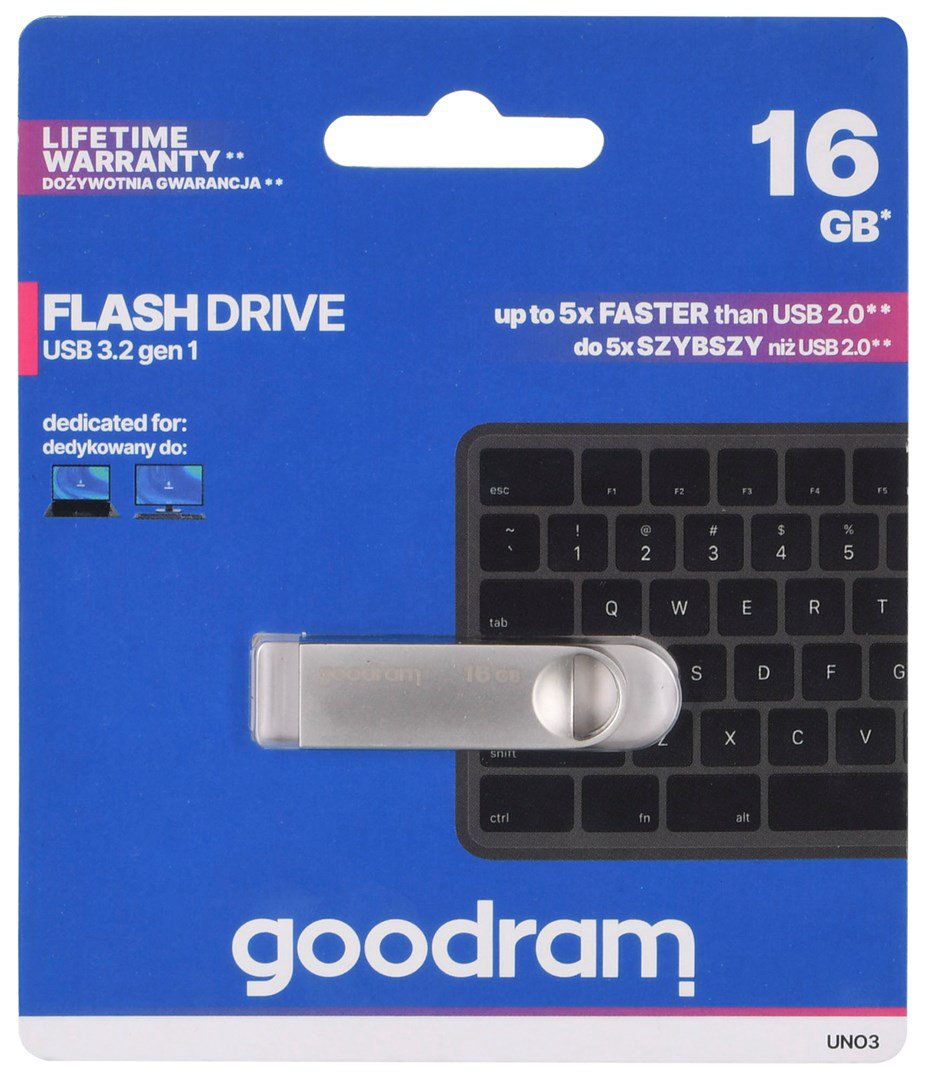 USB raktas GOODRAM UNO3-0160S0R11