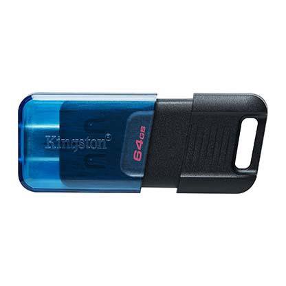 USB raktas KINGSTON DataTraveler 80 M 64 GB,USB-C,Black