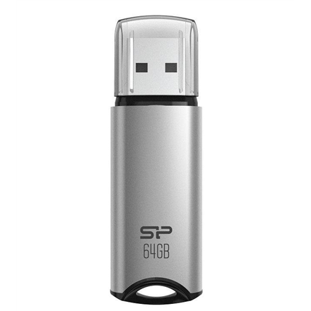 USB raktas SILICON POWER Marvel Series M02 64 GB,Silver