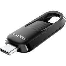 SanDisk Ultra Slider USB Type-C Flash Drive, 128GB USB 3