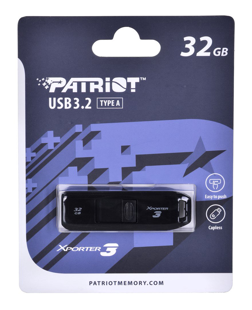 USB raktas PATRIOT PSF32GX3B3U