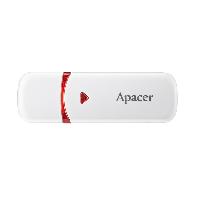 USB raktas APACER USB2.0 Flash Drive AH333 64GB White