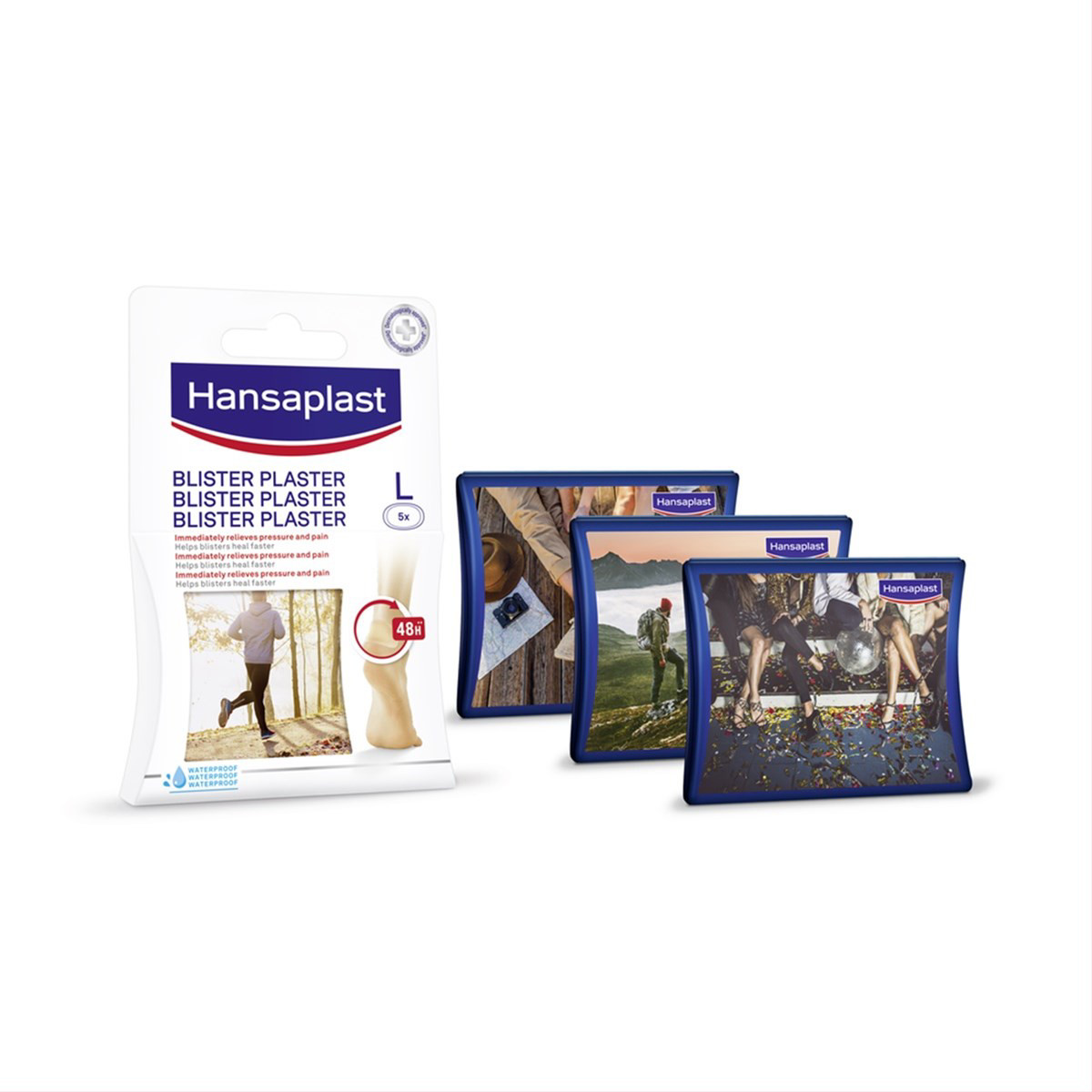 HANSAPLAST, pūslių pleistrai, 5 vnt