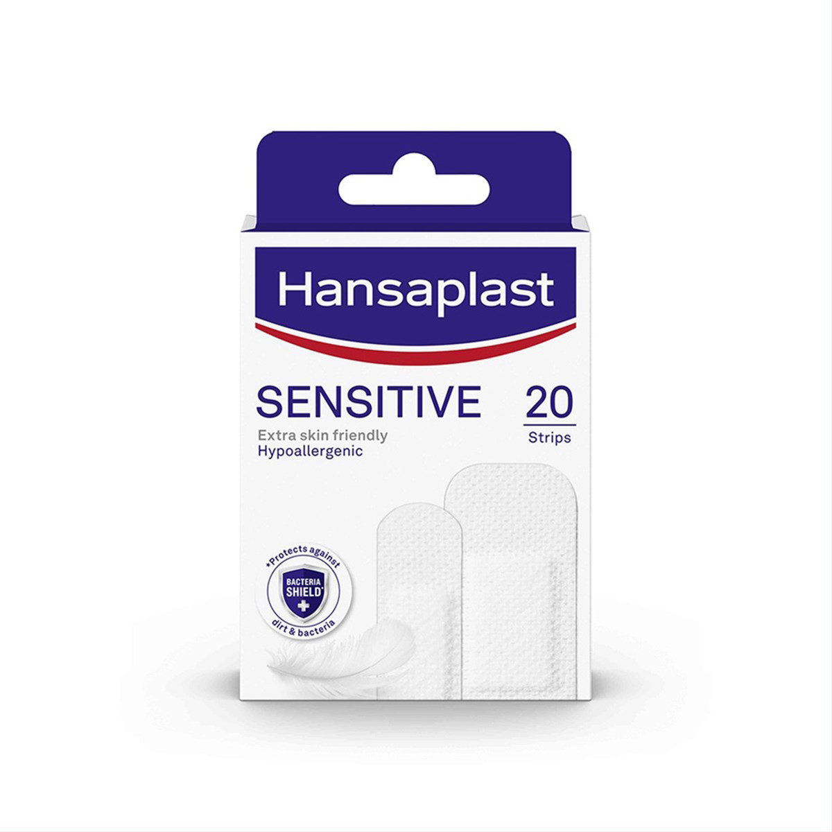 HANSAPLAST SENSITIVE, pleistrai jautriai odai, 20 vnt