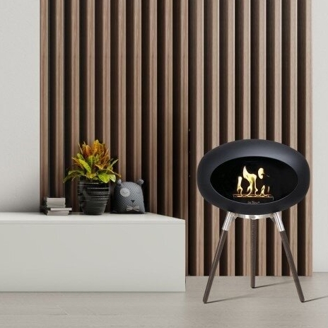 LE FEU GROUND WOOD 45 BLACK SMOKED OAK pastatomas biožidinys