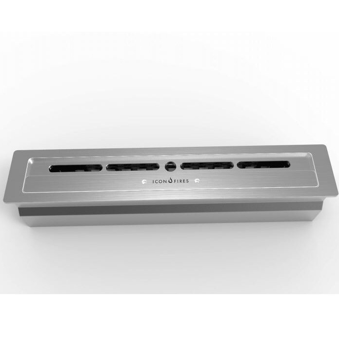 ICON FIRES SLIMLINE 800 biožidinys degiklis įmontuojamas