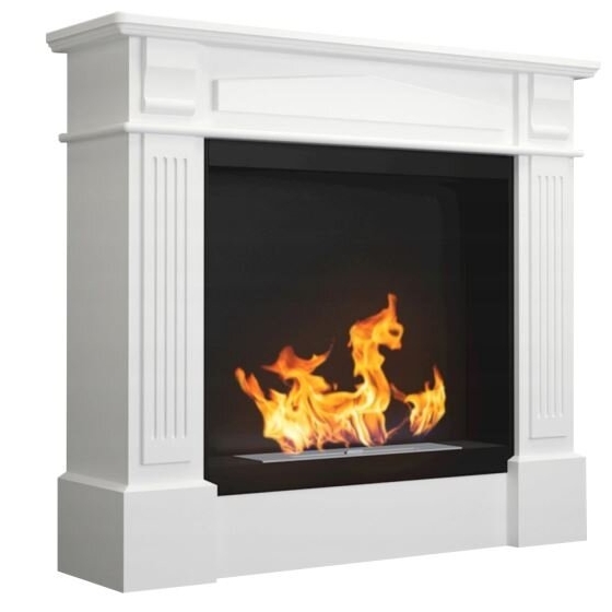 BIOHEAT WERONA WHITE pastatomas biožidinys su apdaila