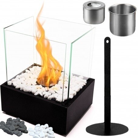 BIOHEAT VESUVIO BLACK pastatomas stalinis biožidinys