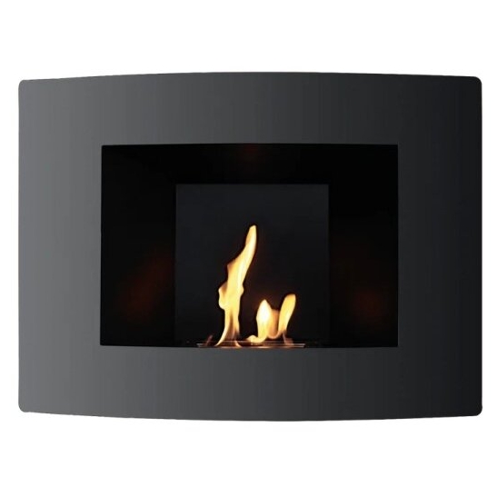 TENDERFLAME WALL BLACK biožidinys pakabinamas