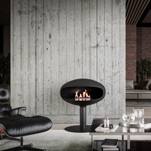 ICON FIRE THE ICONIC PEDESTAL BLACK pastatomas biožidinys