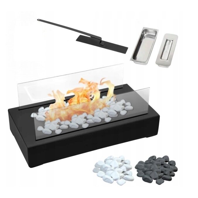 BIOHEAT STROMBOLI BLACK pastatomas stalinis biožidinys