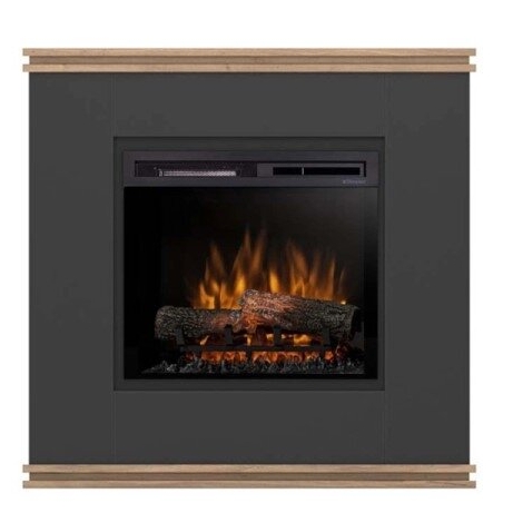 DIMPLEX VENA BLACK-LIGHT OAK 23 XHD pastatomas elektrinis židinys su apdaila