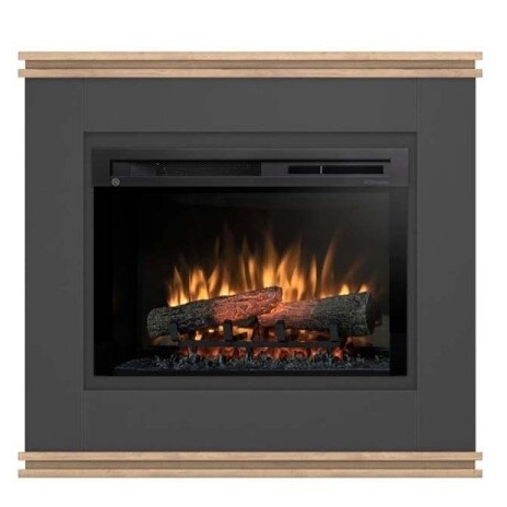 DIMPLEX VENA BLACK-LIGHT OAK 26 XHD pastatomas elektrinis židinys su apdaila